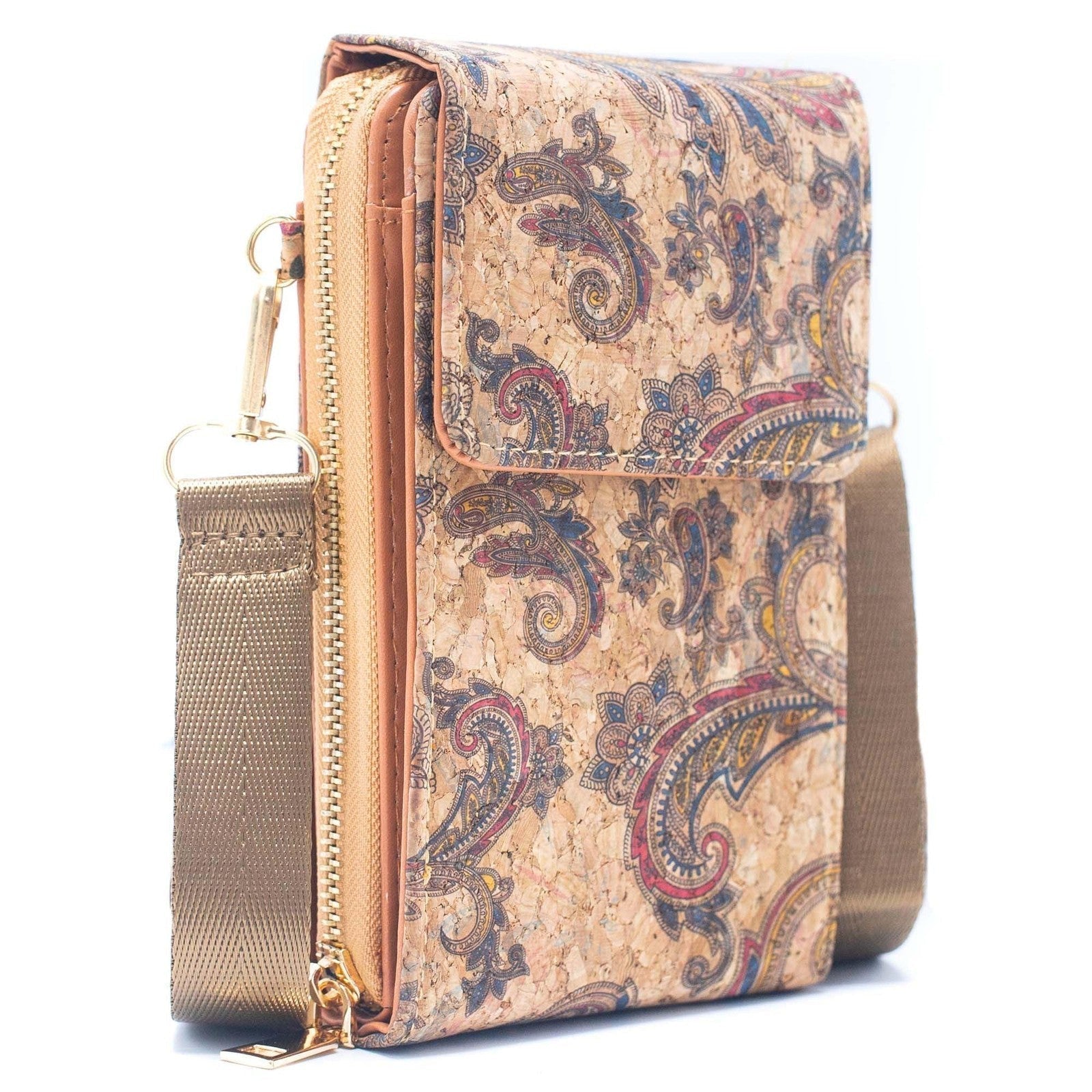 Natural Cork Mobile Phone Bag BAGD-411-12