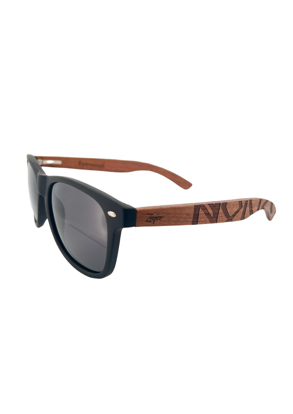 Eyewood | Engraved wooden sunglasses - Viking Runes - Norway-3