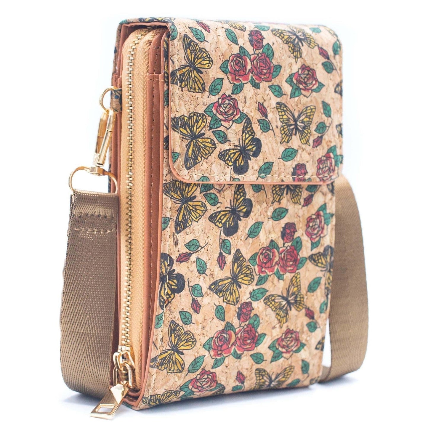 Natural Cork Mobile Phone Bag BAGD-411-21