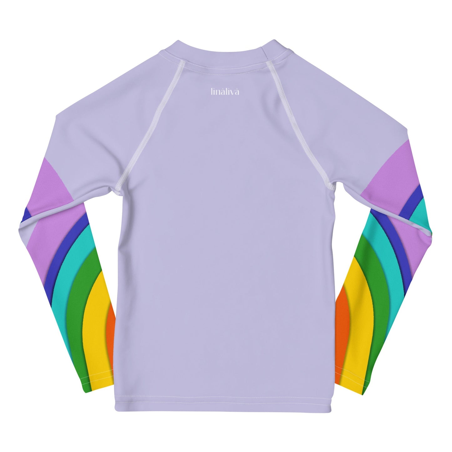 Rainbow CUTOUT - Surfshirt für Babies & Kinder - UV-Shirt - Langarm Badeshirt