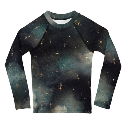 Starry Night - Surfshirt für Babies & Kinder - UV-Shirt - Langarm Badeshirt