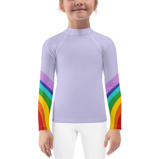 Rainbow CUTOUT - Surfshirt für Babies & Kinder - UV-Shirt - Langarm Badeshirt