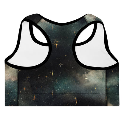 Starry Night - Gepolsterter Sport-BH