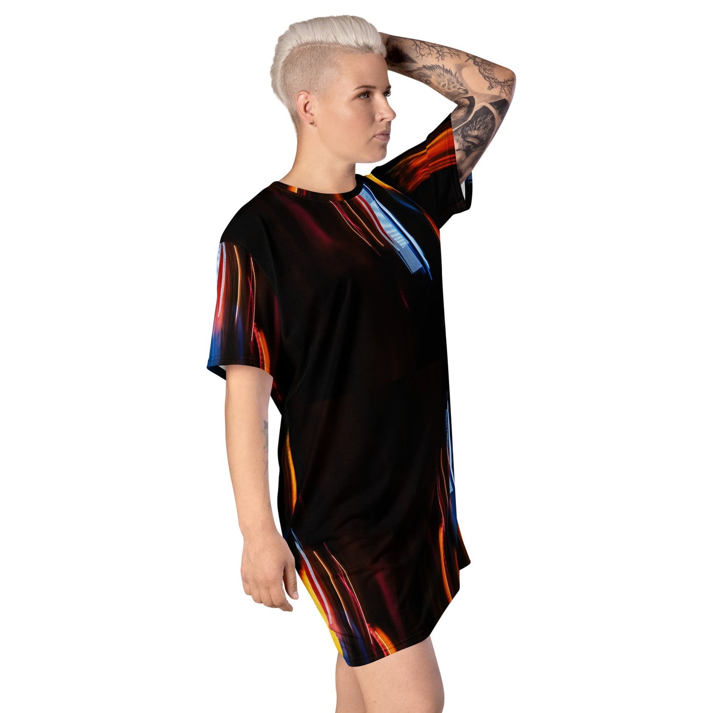 Disco - T-Shirt-Kleid