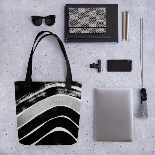 Curves Black - Stoffbeutel - Tote-Shopping Bags & Totes-linaliva.de