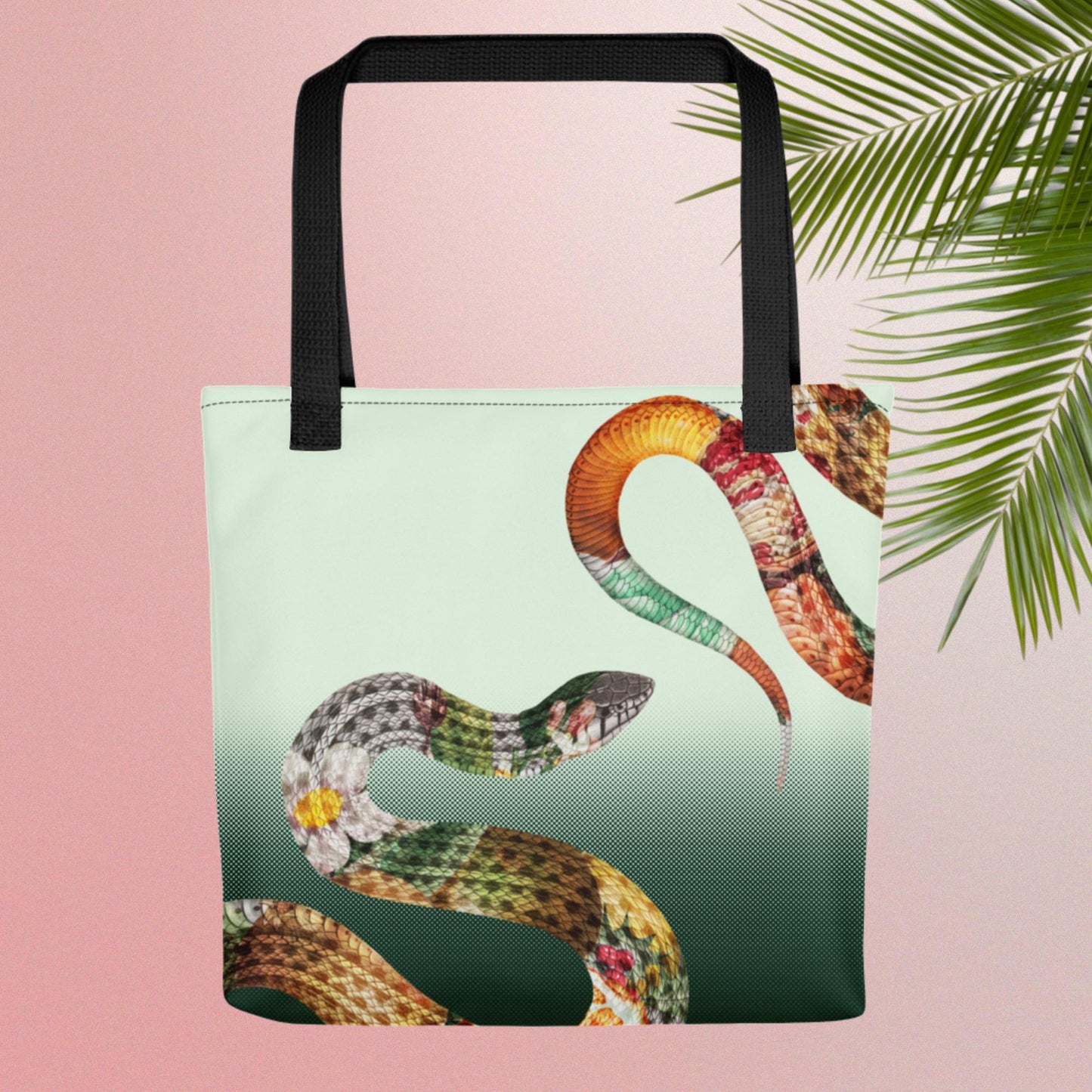 Floral Snake - Shopping Bag / Tote-linaliva.de