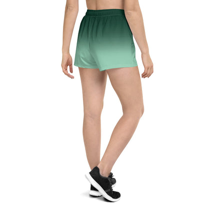 Verlauf - Grün - Recycelte Sport-Shorts