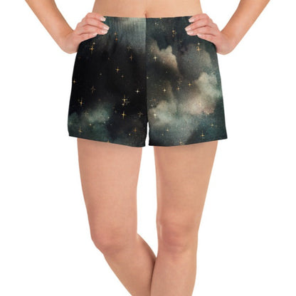 Starry Night - Recycelte Sport-Shorts