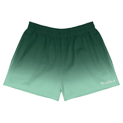 Verlauf - Grün - Recycelte Sport-Shorts