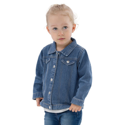 Rainbow Baby - Bio-Jeansjacke für Babys-Jacken für Babys & Kinder-linaliva.de