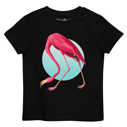 Funky Flamingo - Bio-Baumwolle T-Shirt für Kinder