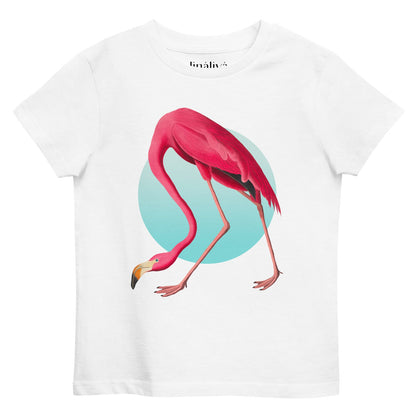 Funky Flamingo - Bio-Baumwolle T-Shirt für Kinder