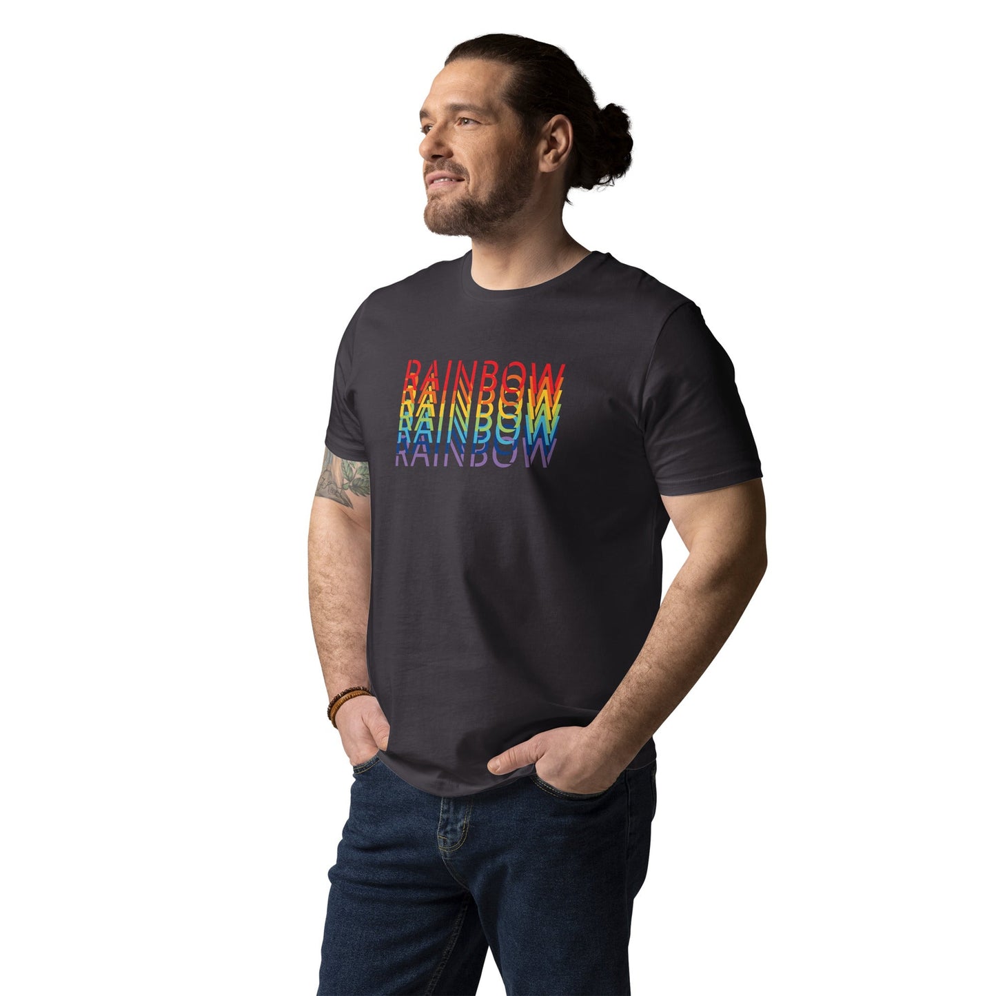 RAINBOW 5 - Unisex-T-Shirt aus Bio-Baumwolle