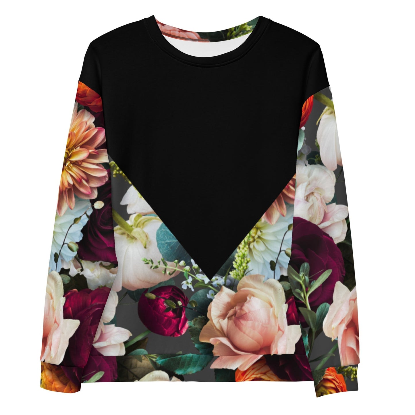 Rose & Dahlia vs Geometry - Sweatshirt - Unisex-Sweatshirts-linaliva.de