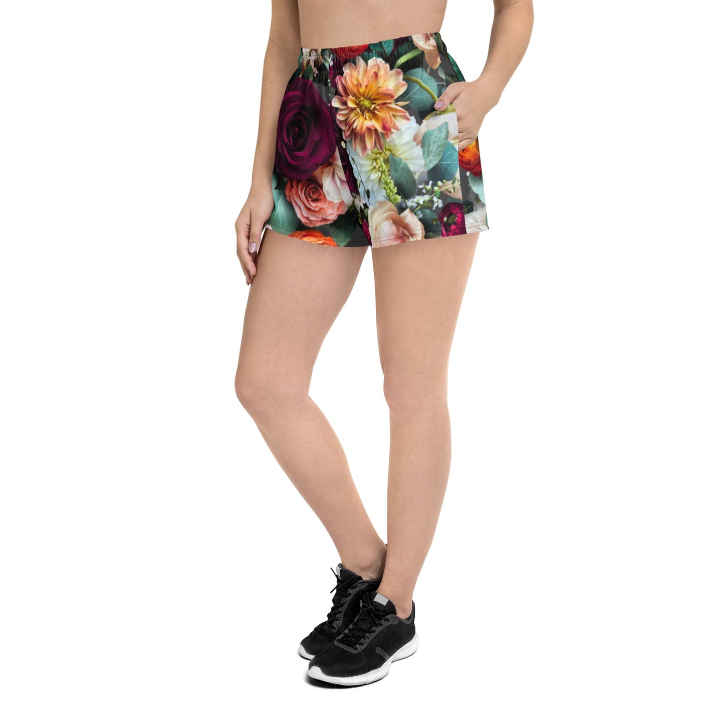 Rose & Dahlie - Kurze Sport-Shorts-Kurze Hosen-linaliva.de