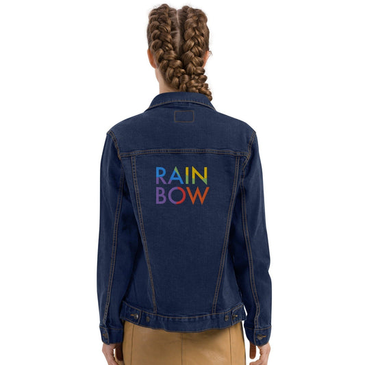 Rainbow - Jeansjacke - Unisex-Jeansjacken-S-linaliva.de