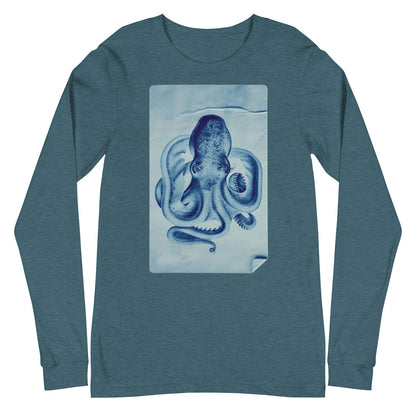 Nautical - Unisex-Langarm-T-Shirt-unisex Langarm T-Shirts-Heather Deep Teal-linaliva.de