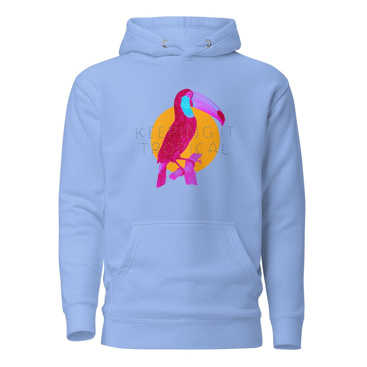 Keeping it Tropical - Unisex Hoodie-Hoodies-Carolina Blue-linaliva.de