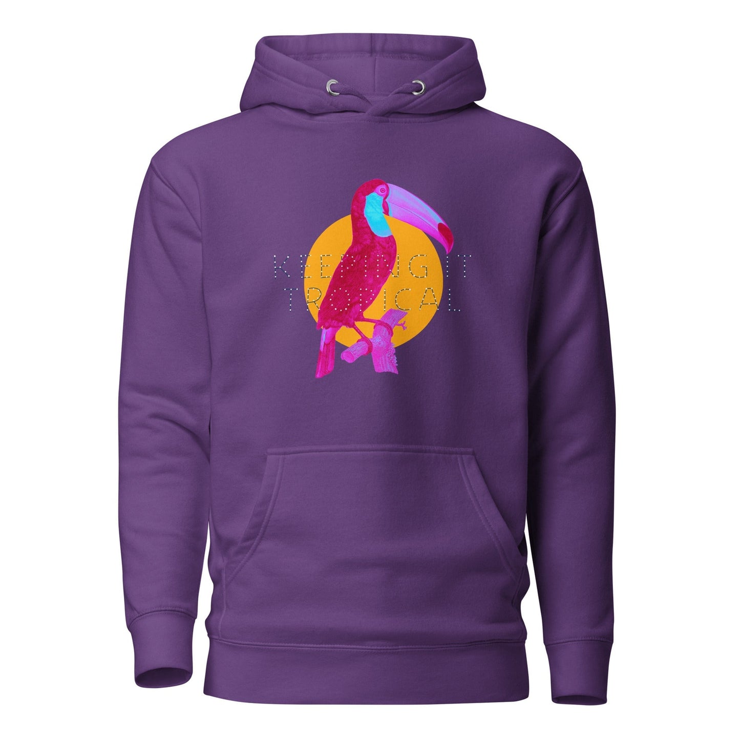 Keeping it Tropical - Unisex Hoodie-Hoodies-Purple-linaliva.de